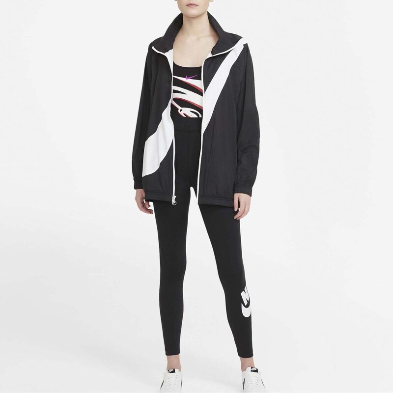 Dámské Kalhoty NIKE NIKE SPORTSWEAR ESS TIGHT CZ8528-010 – Černá