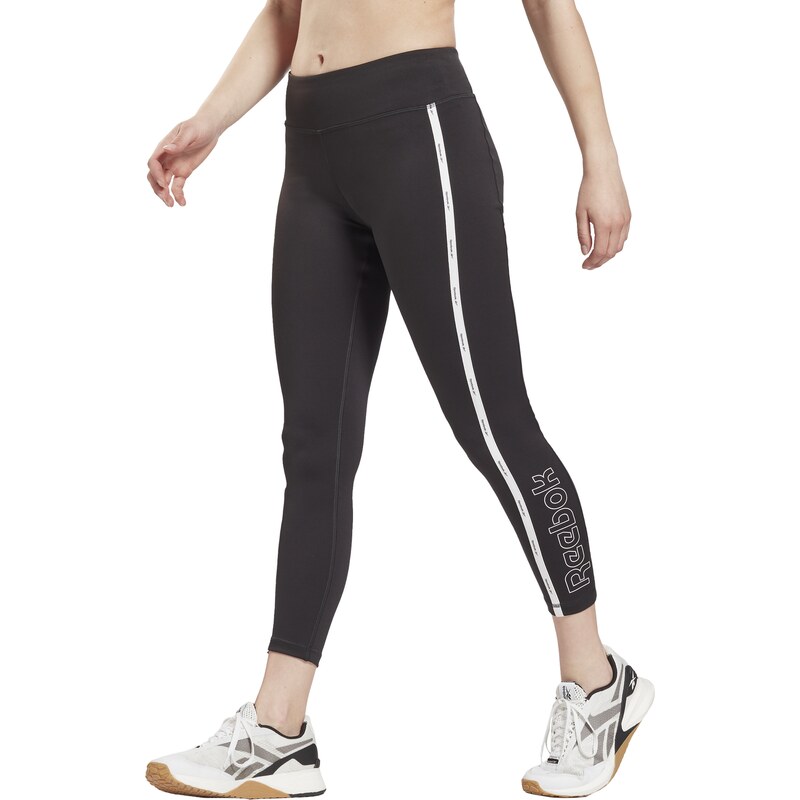 Dámské Kalhoty REEBOK PIPING PACK POLY TIGHT GS9349 – Černá