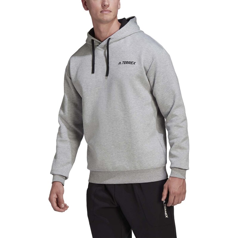 Pánská Mikina ADIDAS TX LOGO HOODY H50936 – Šedá