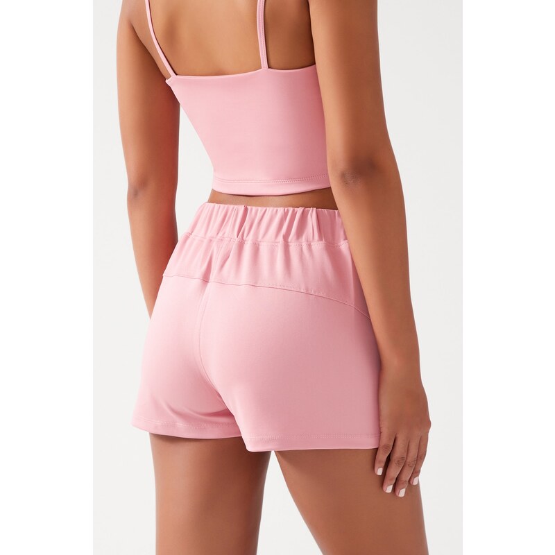 LOS OJOS Women's Pink Basic Fit Sport