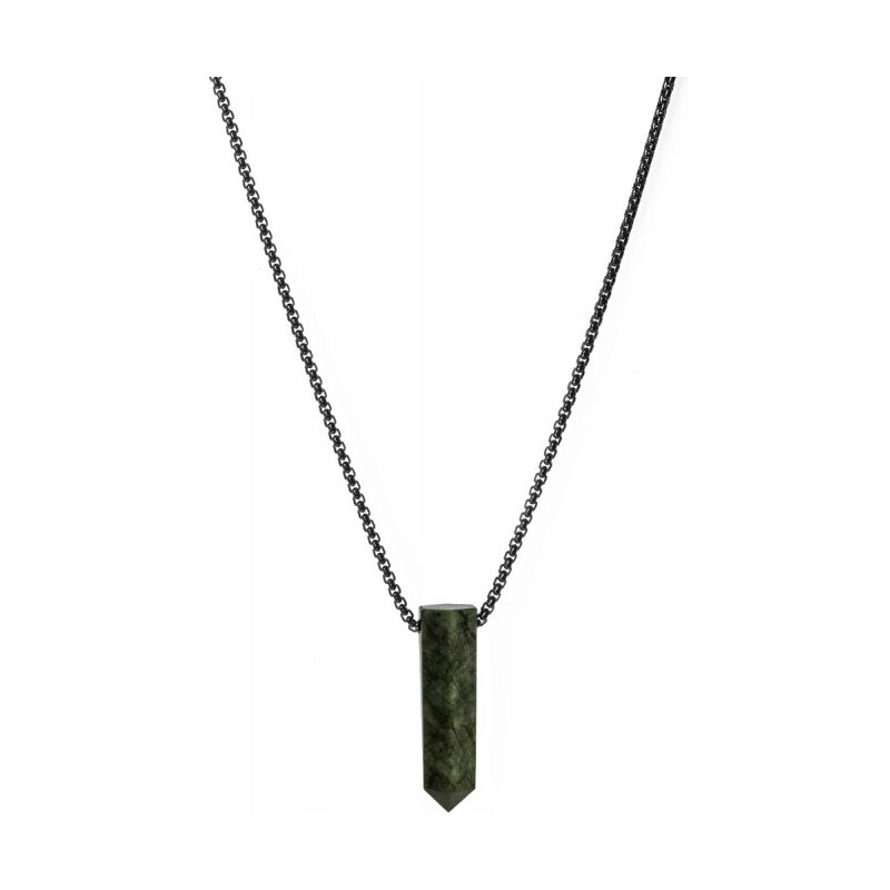 Serpetinit náhrdelník pro muže - L-69cm Trimakasi