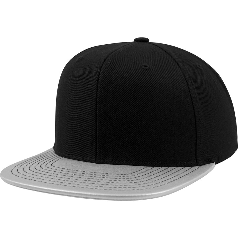 Flexfit Kšiltovka Metallic Visor černá / stříbrná 98138742