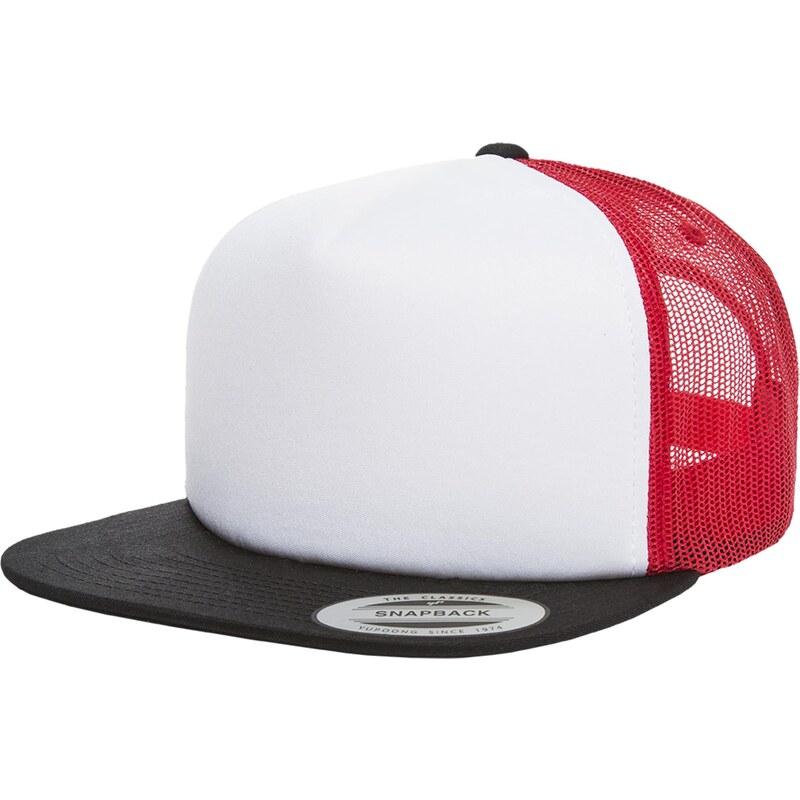 Flexfit Kšiltovka Foam červená / černá / bílá 108754012