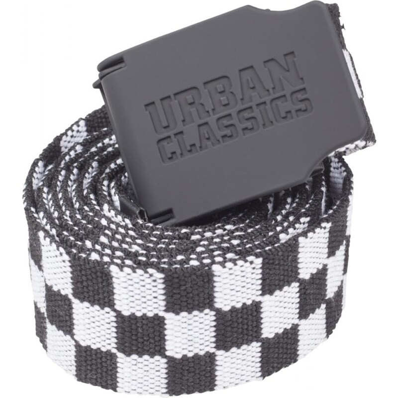 Urban Classics Opasek černá / bílá