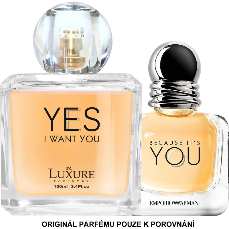 Luxure parfumes YES I WANT YOU parfémovaná voda pro ženy 100 ml