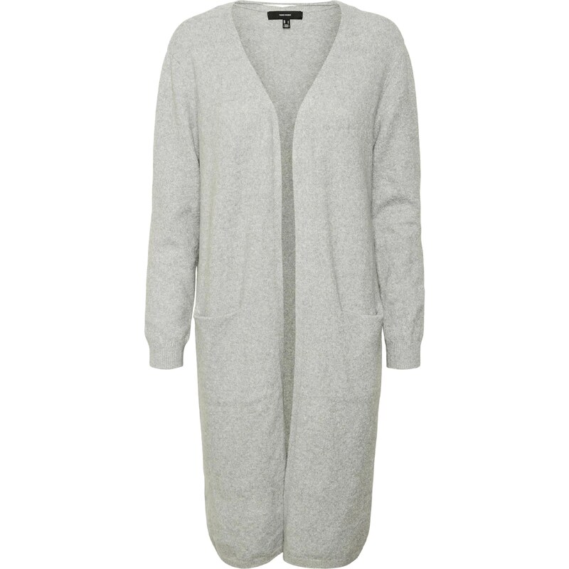 VERO MODA Kardigan Doffy šedý melír 99957023