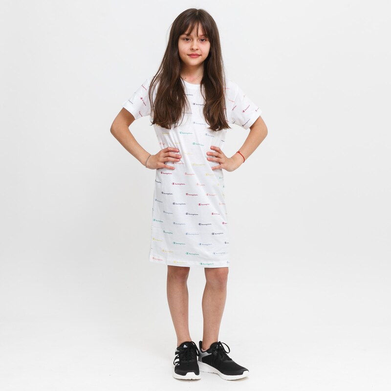 Champion Dress WHT/ALLOVER