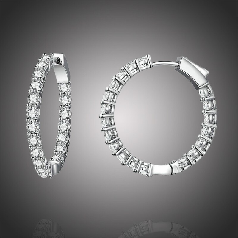 GRACE Silver Jewellery Náušnice se zirkony Monica 99584515