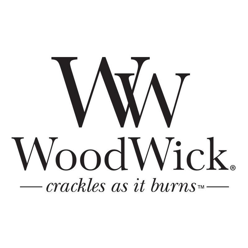 WoodWick – svíčka v dárkovém balení Fireside (Oheň v krbu), 453 g