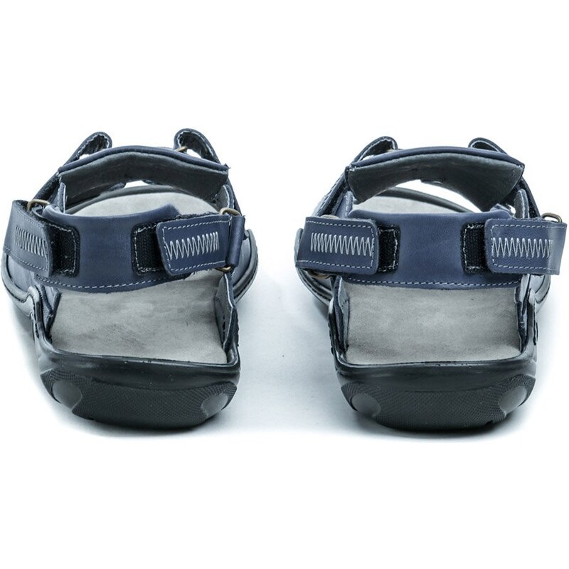 Koma 71 modré pánské nadměrné sandály