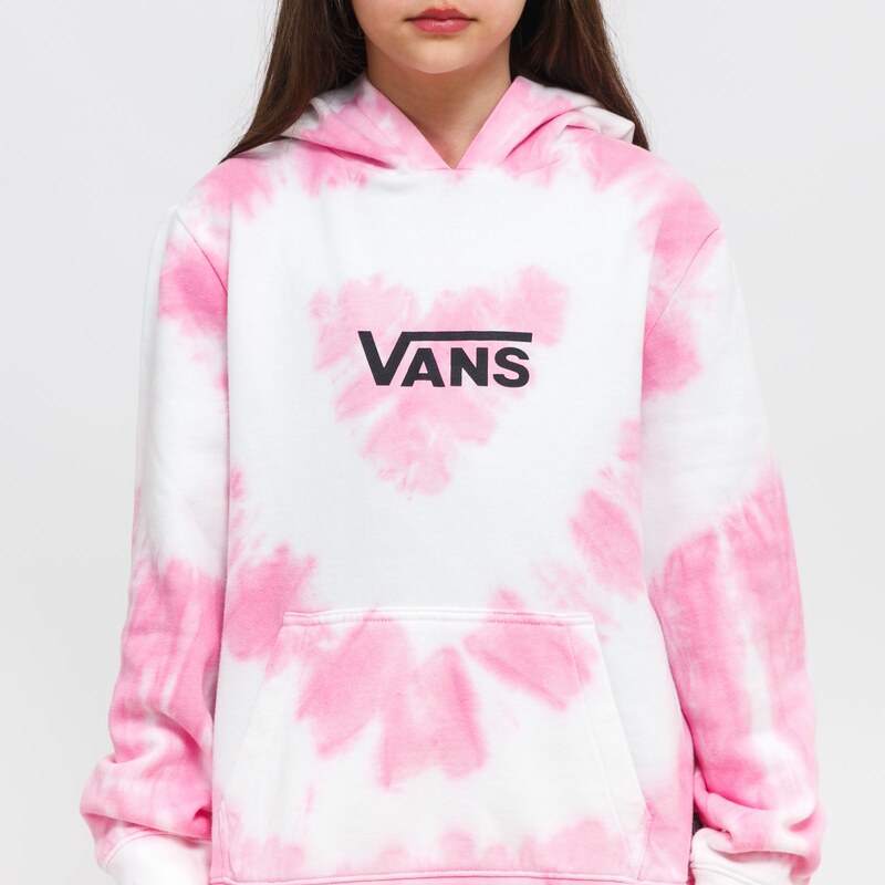 Vans Tie dye heart hoodie BEGONIA PINK