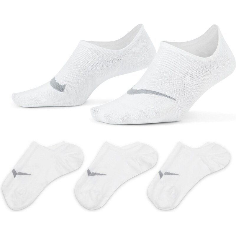 Nike Everyday Plus Lightweight Womens Training Footie Socks (3
