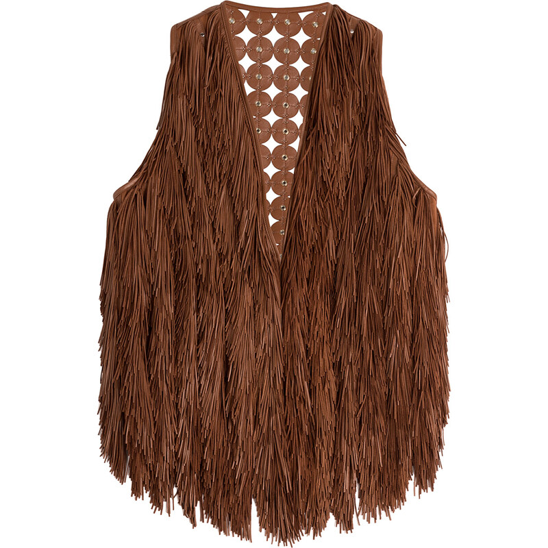 Emilio Pucci Fringed Suede Vest