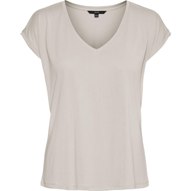 VERO MODA Tričko VMFilli světle šedá