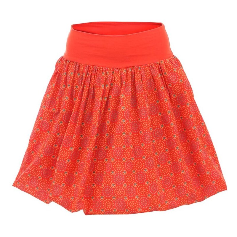 Oranžová vzorovaná sukně 2v1 Tranquillo Alegra