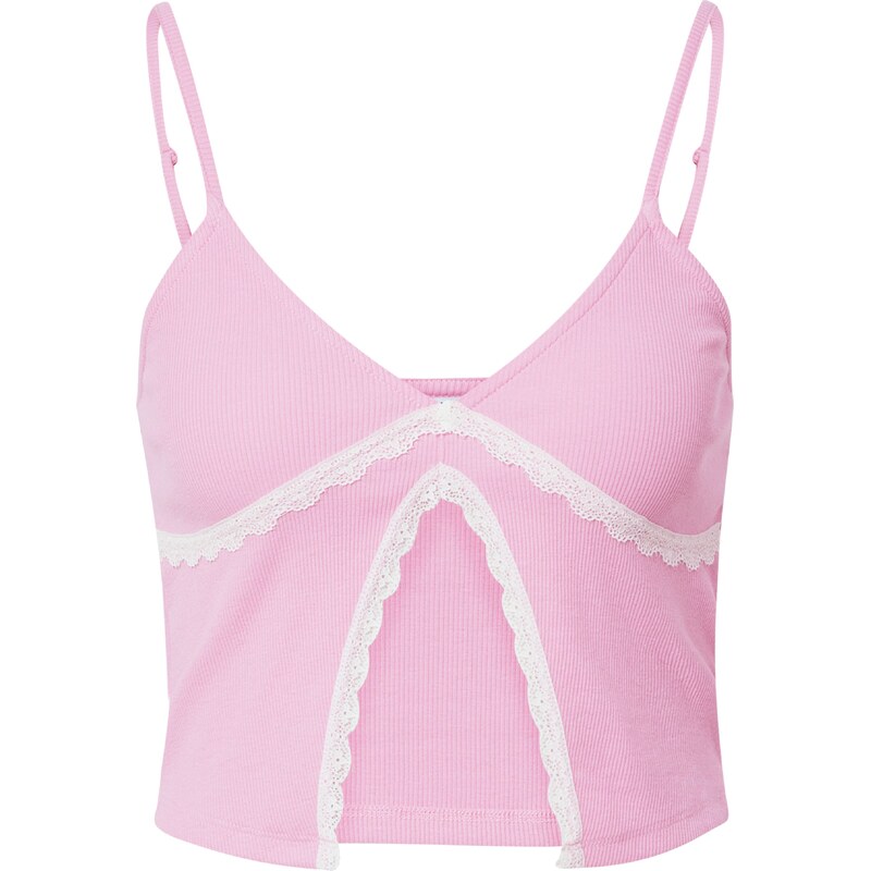 NEON & NYLON Top AZYM KENYA růžová / bílá 109494276