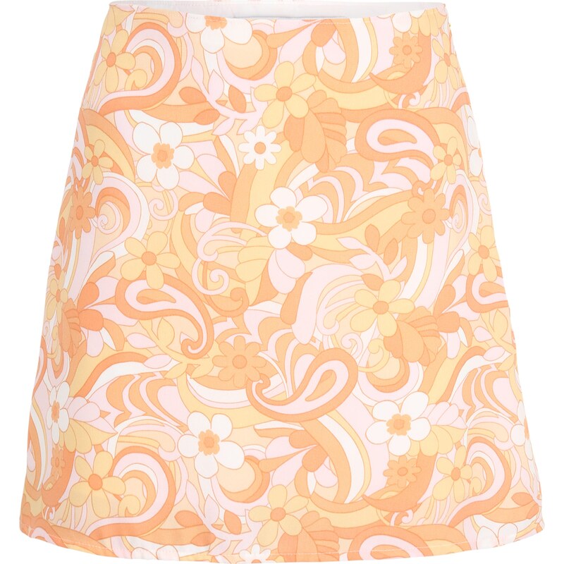 HOLLISTER Sukně oranžová / lososová / pastelově růžová / bílá