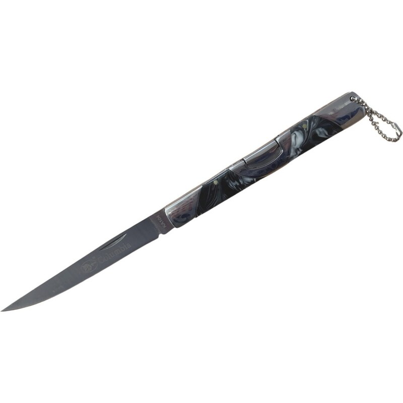 Outdoorový skládací nůž COLUMBIA 24cm/13cmcm/Černácm/Bílá