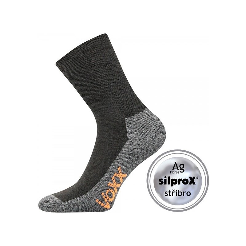 SILO sportovní antibakteriální ponožky se stříbrem VoXX
