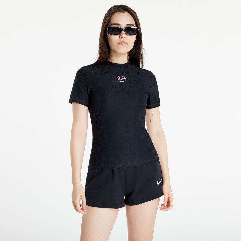 Dámské tričko Nike NSW Icon Clash Women's Short-Sleeve Top Black/ White