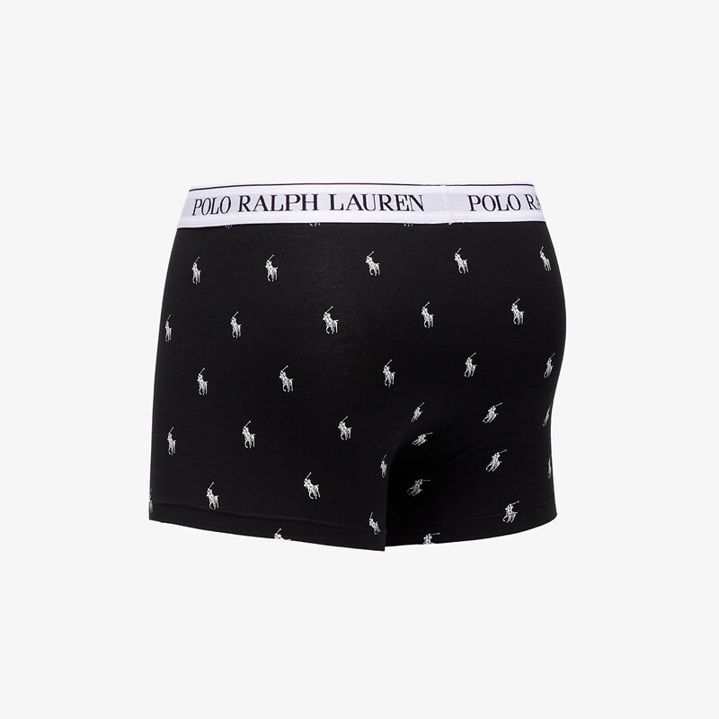 Boxerky Polo Ralph Lauren Stretch Cotton Five Classic Trunks Black/ Grey/ White