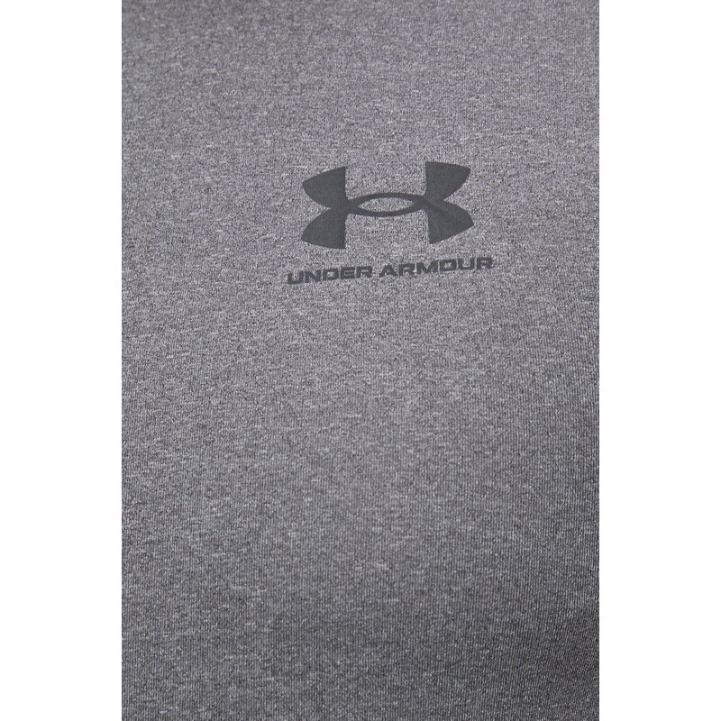 Tréninkové tričko Under Armour 1361518 šedá barva, 1361518