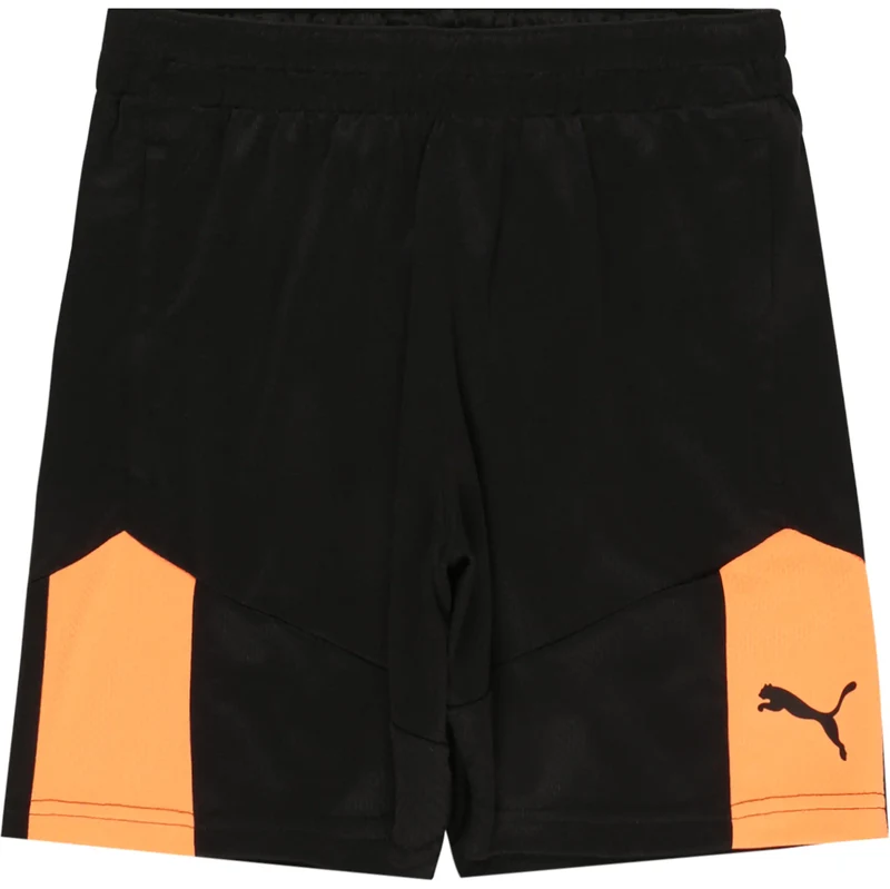 PUMA Sportovní kalhoty oranžová / černá