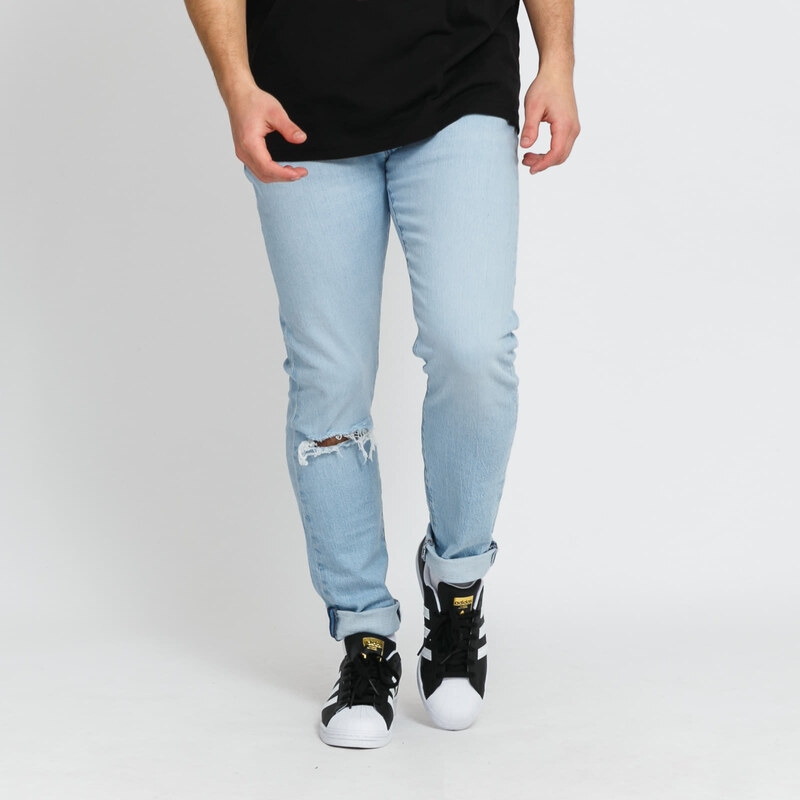 Pánské kalhoty Levi's 512 Slim Tapered Jeans Light Blue