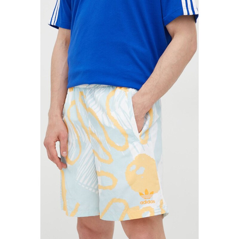 Kraťasy adidas Originals pánské, bílá barva, HC2133-SKTIN/ACRO