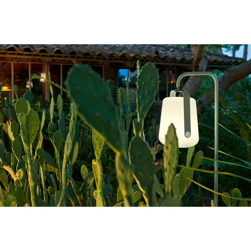 Set tří kaktusově zelených venkovních lamp Fermob Balad 13,5 cm