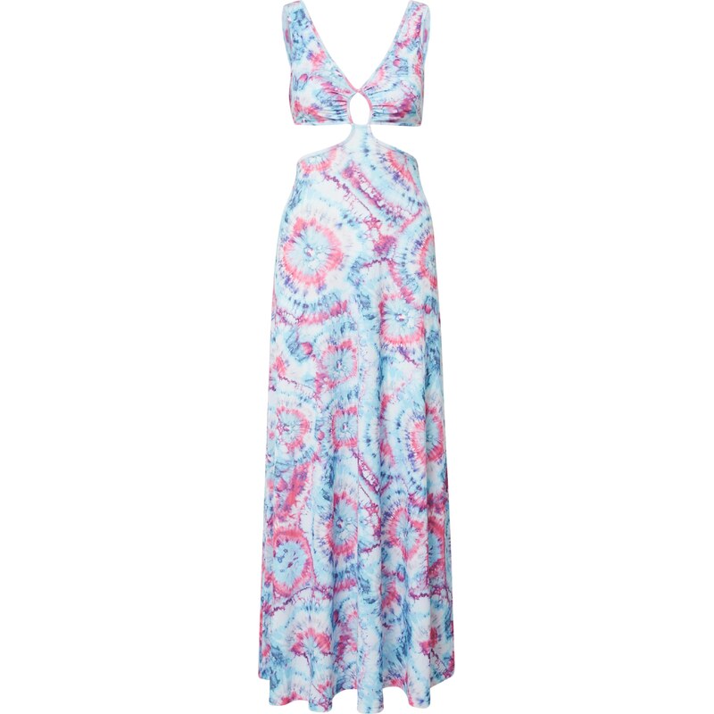 VIERVIER Letní šaty Jana modrá / světlemodrá / pink 109104675