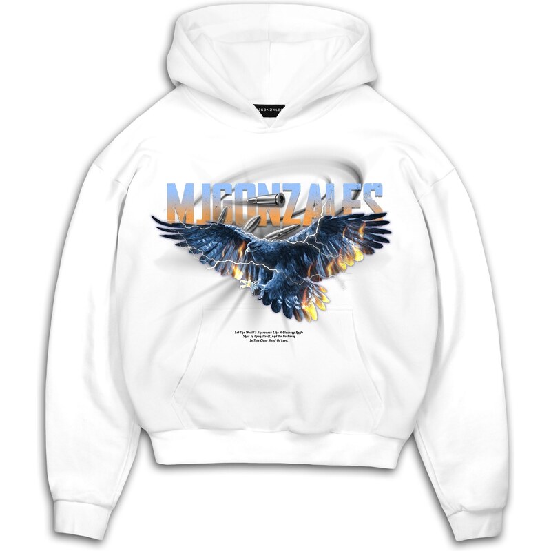 MJ Gonzales Mikina  EAGLE V.2  modrá / žlutá / černá / bílá