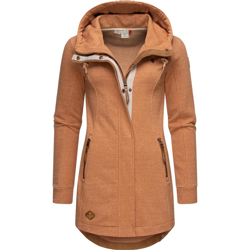 Ragwear Mikina Letty Intl. krémová / světle hnědá
