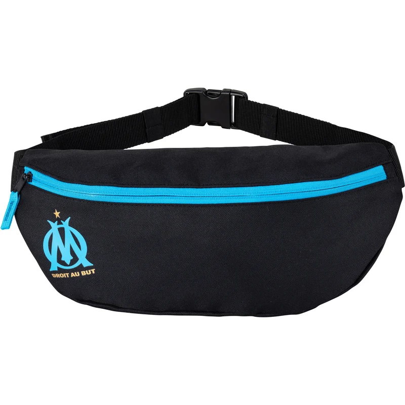 Sacoche Besace OM – Collection Officielle Olympique De Marseille – Polyester, 25x20x10 Cm