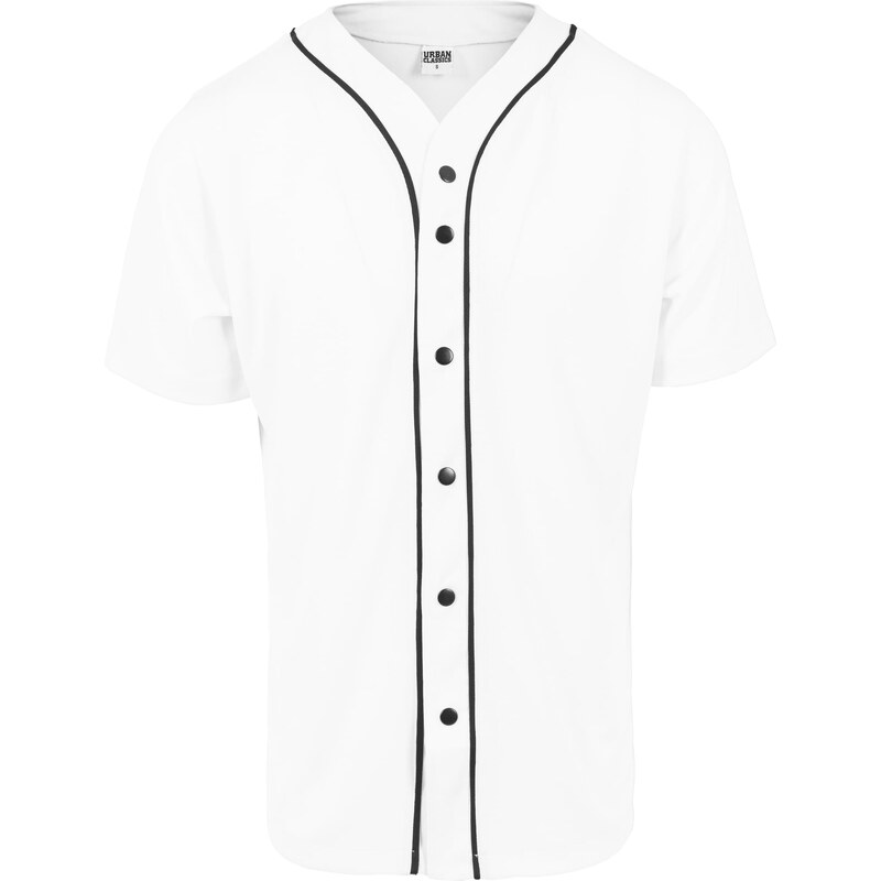 UC Men Baseballový síťovaný dres wht/blk
