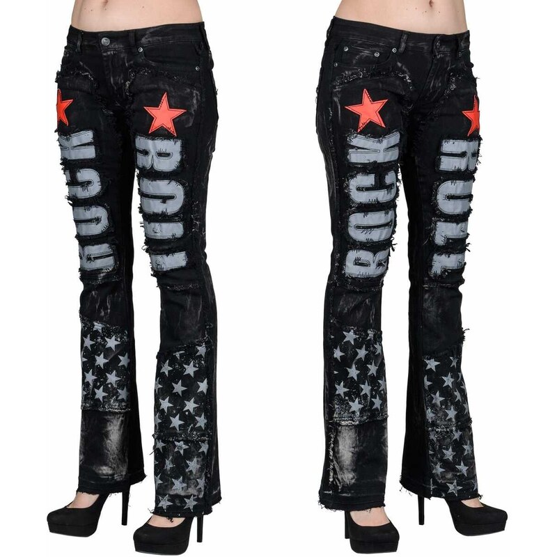 Kalhoty unisex WORNSTAR - Rock N Roll Star - WSGP-RNRS