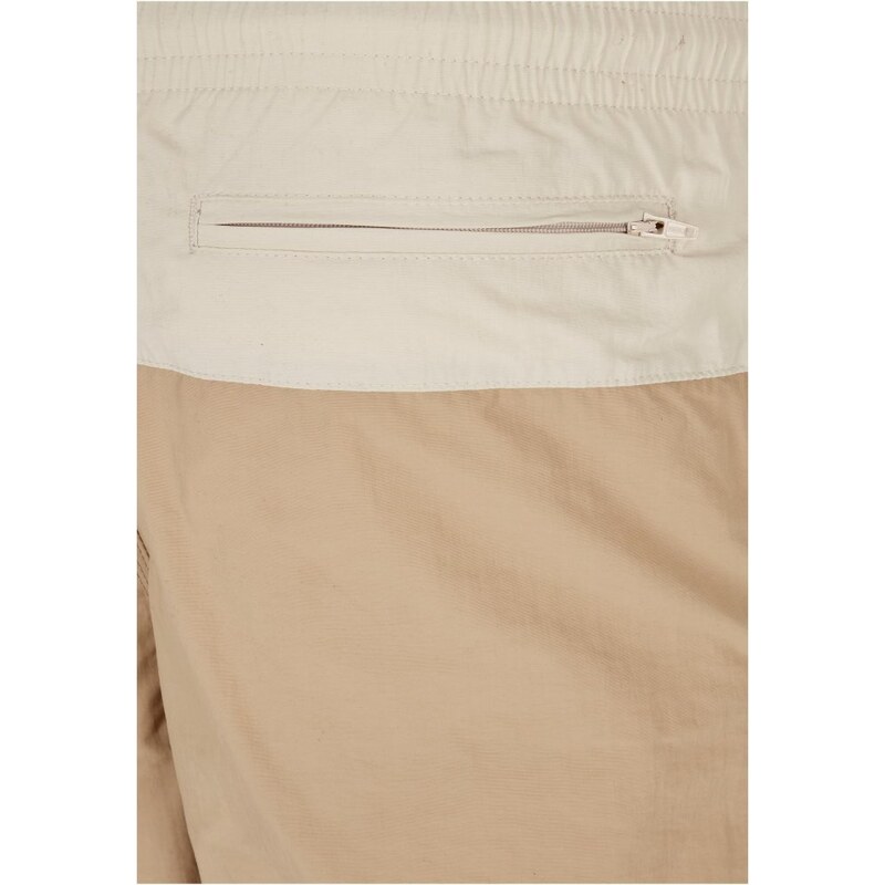 Pánské koupací kraťasy Urban Classics Block Swim Shorts - unionbeige/softseagrass