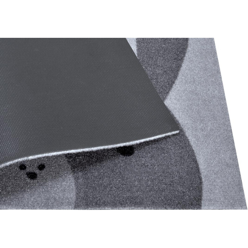 Hanse Home Collection koberce Protiskluzová rohožka Printy 105371 Grey - 40x60 cm