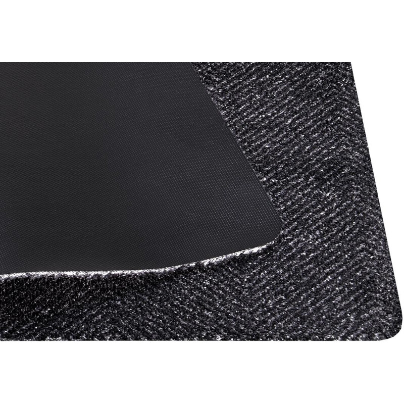 Hanse Home Collection koberce Rohožka Clean & Go 105350 Black Anthracite – na ven i na doma - 50x150 cm