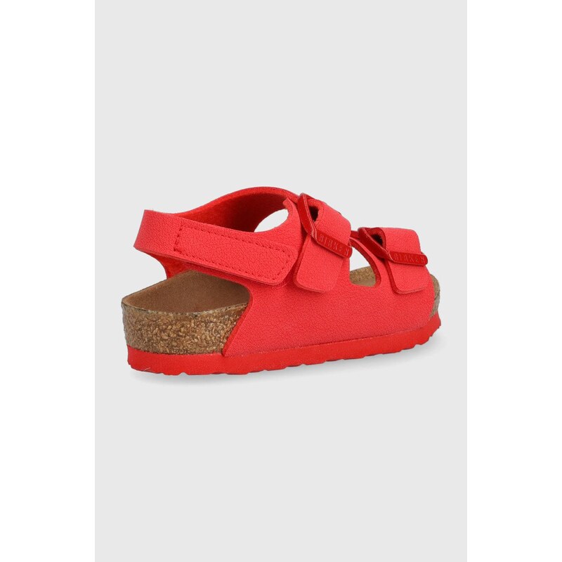 Dětské sandály Birkenstock červená barva