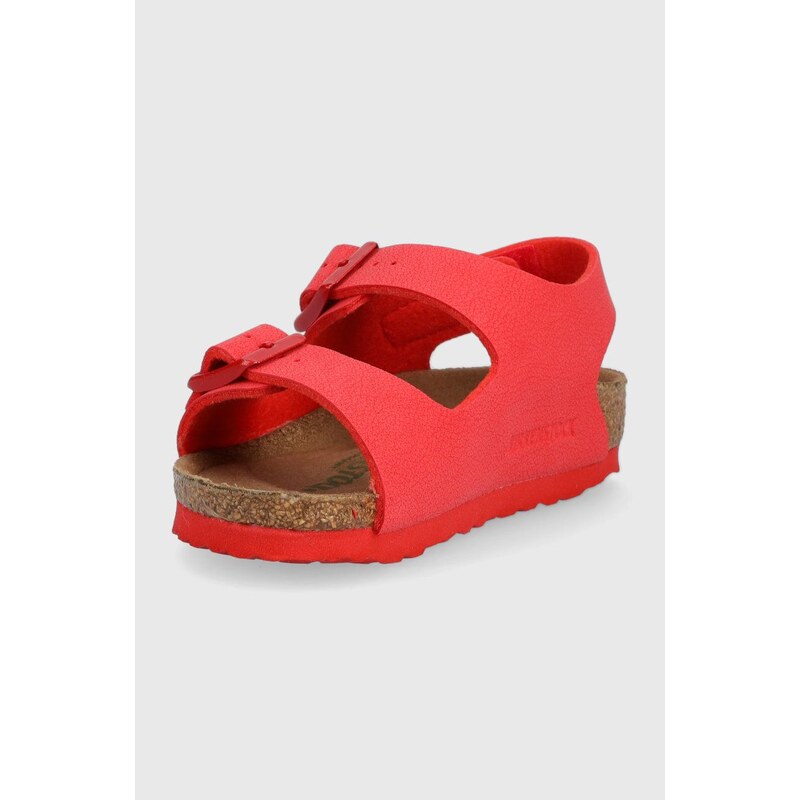 Dětské sandály Birkenstock červená barva