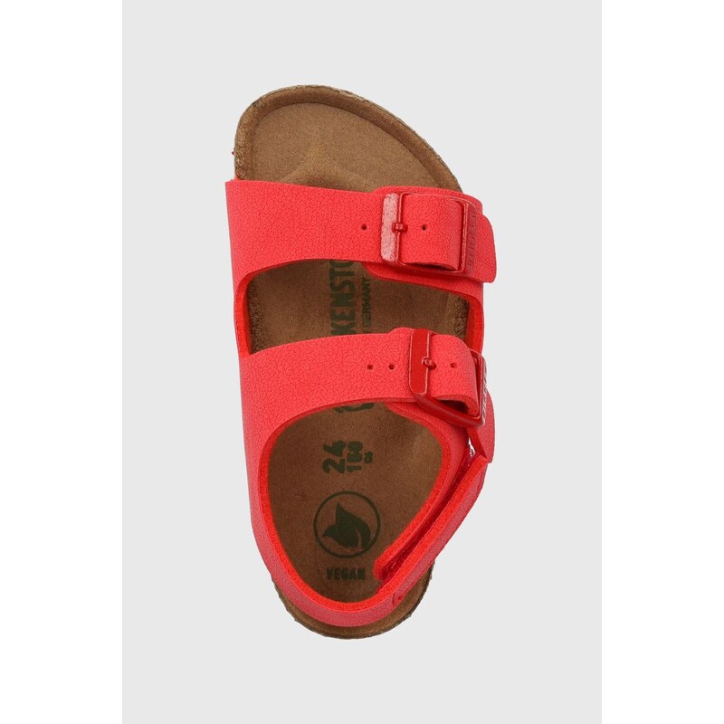 Dětské sandály Birkenstock červená barva