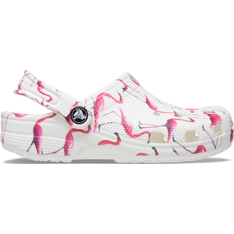 Dětské boty Crocs CLASSIC POOL PARTY bílá/růžová