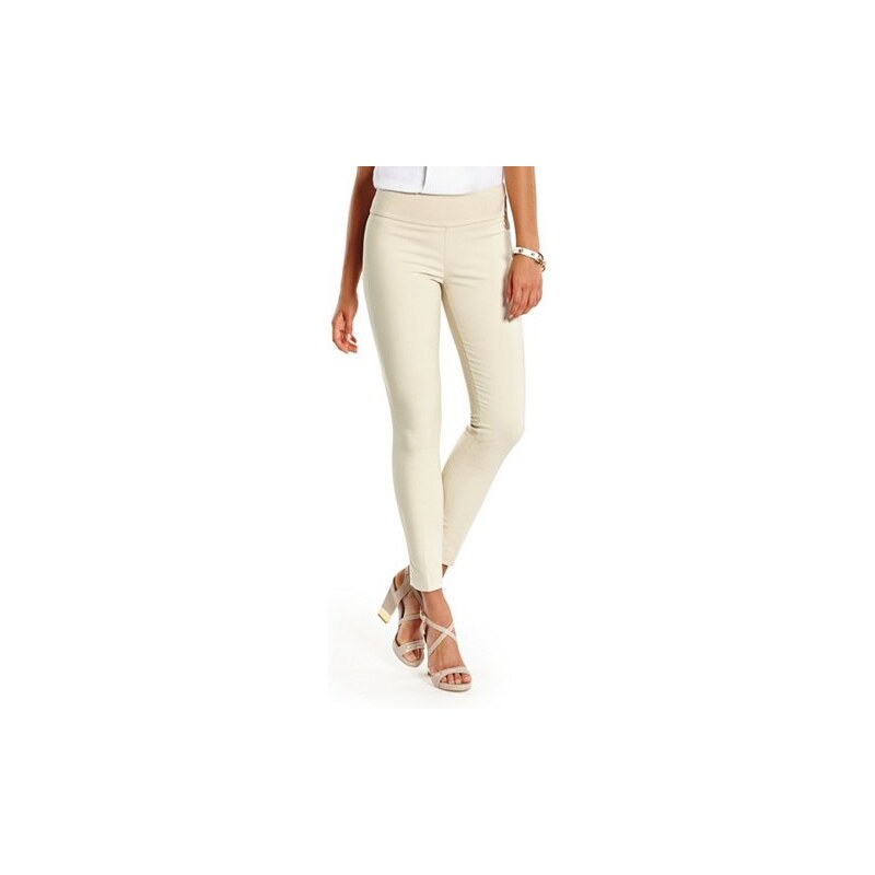 Kalhoty Guess by Marciano Olivia Skinny Pant béžová