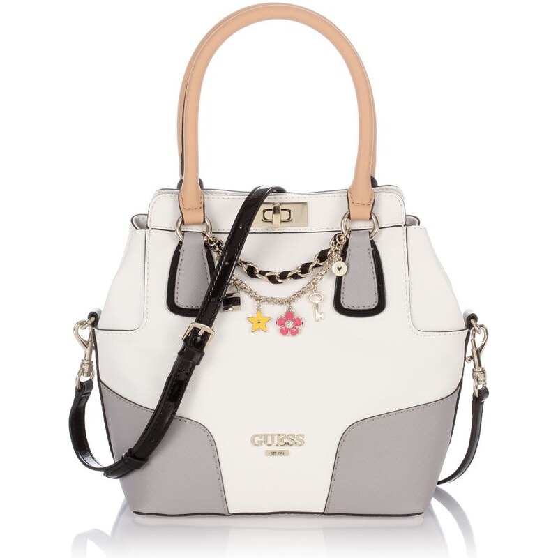 Guess Girlfriend Turnlock Satchel Bag