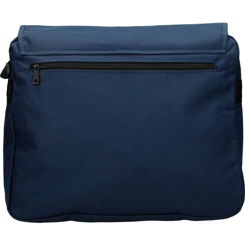 Lehká velká látková taška na notebook tmavě modrá - Enrico Benetti Terd tmavě modrá