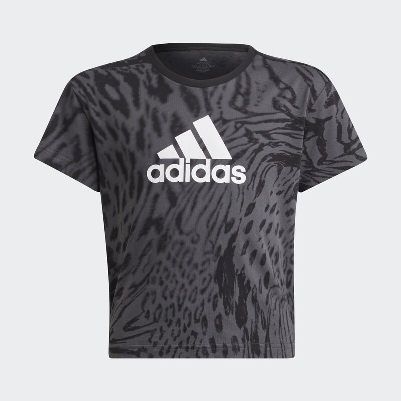 Adidas Tričko Future Icons Hybrid Animal Print Cotton Regular