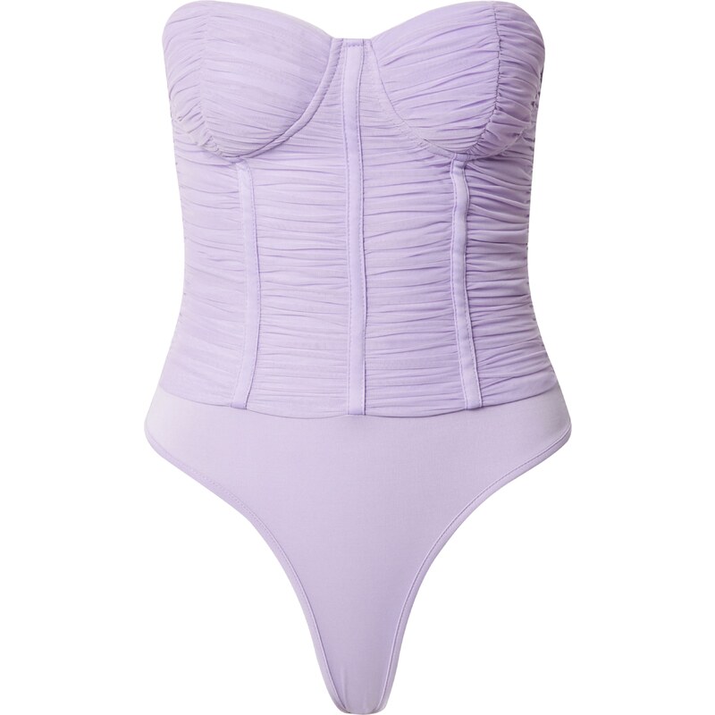 Misspap Tričkové body pastelová fialová