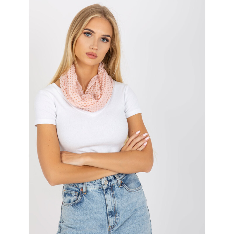 Factory Price Scarf-AT-CH-BF48181-light pink 107003832