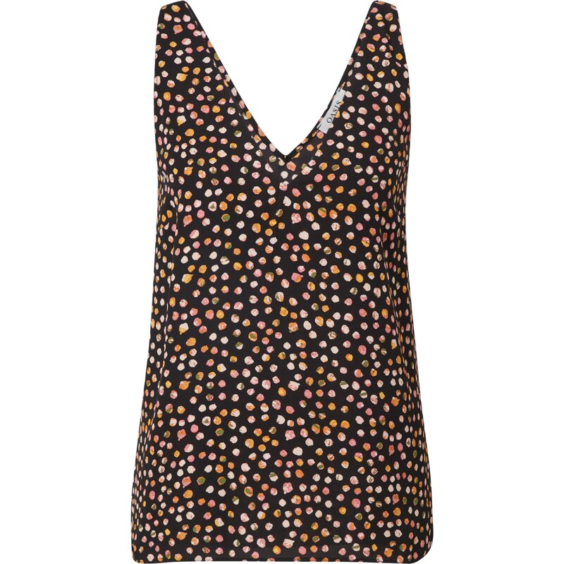Oasis Top béžová / oranžová / starorůžová / černá 109494324
